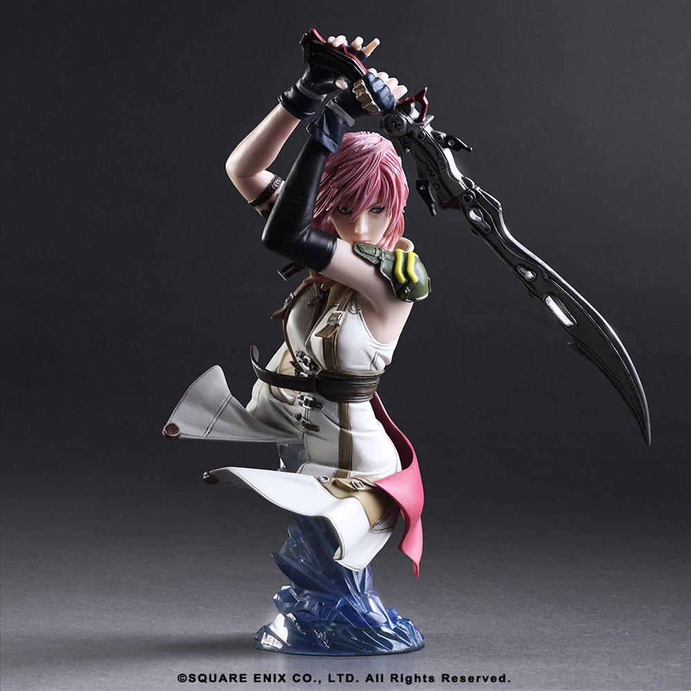 Final Fantasy XIII Static Arts Statue Lightning 17 cm