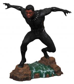 Black Panther Marvel Movie Gallery PVC Statue Black Panther Unmasked 23 cm