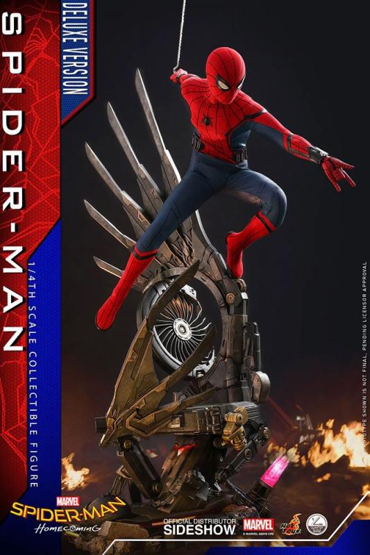 Spider-Man Homecoming: Spider-Man 1/4 Deluxe Version Action Figure - Hot Toys
